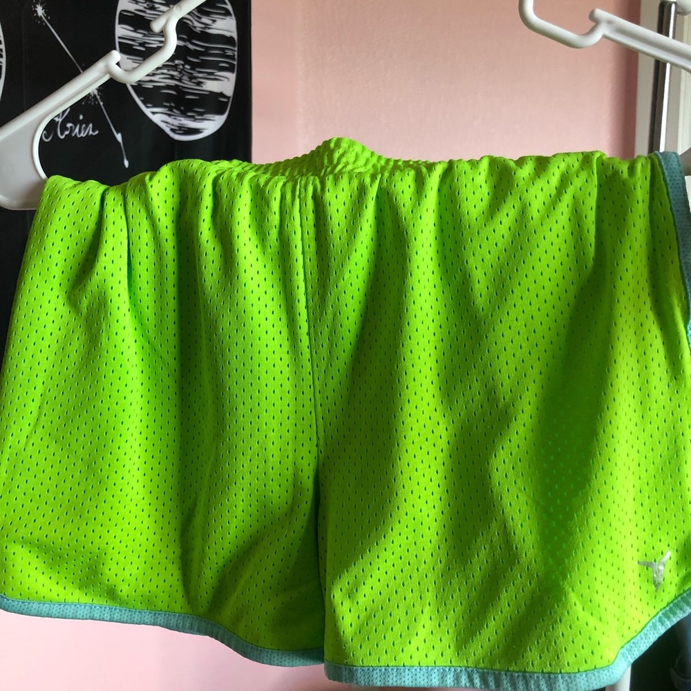 Green Athletic Shorts